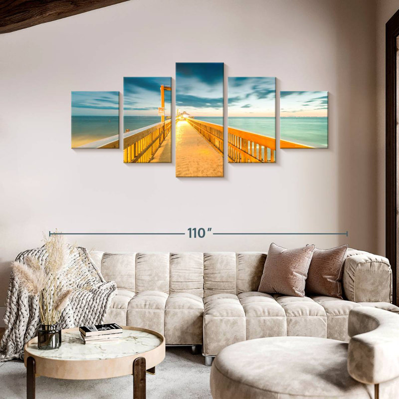 Fort Myers Jetty, 42" H x 92" W