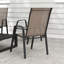 Nikodemus Stackable Outdoor Patio Dining Armchair