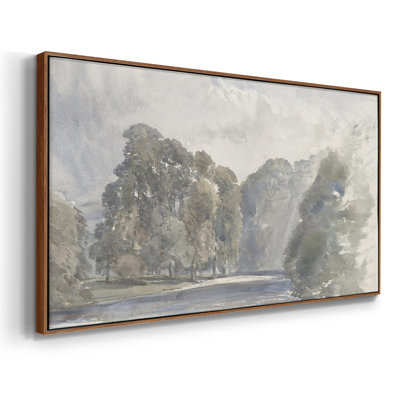 Série paysage - CDL XXXVI - Toile tendue avec châssis encadré - Prêt à être accroché