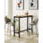 Riggle Metal Base Dining Table-955216522