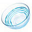 Bol de service transparent en acrylique pour salades, collations et fruits