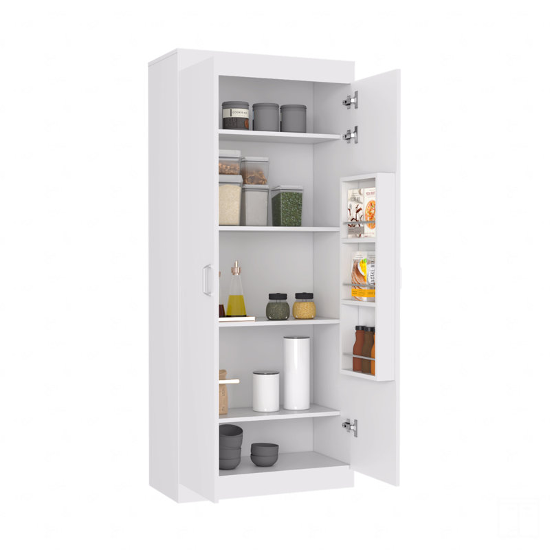 Garde-manger, H 62,9 po x l 27,5 po x P 15,1 po, Blanc