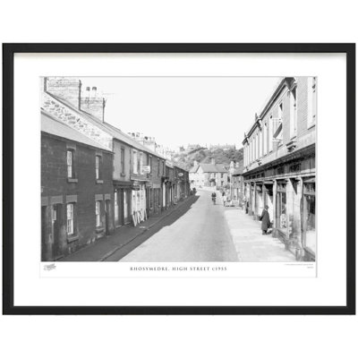 Rhosymedre, High Street C1955 by Francis Frith - Single Picture Frame Print