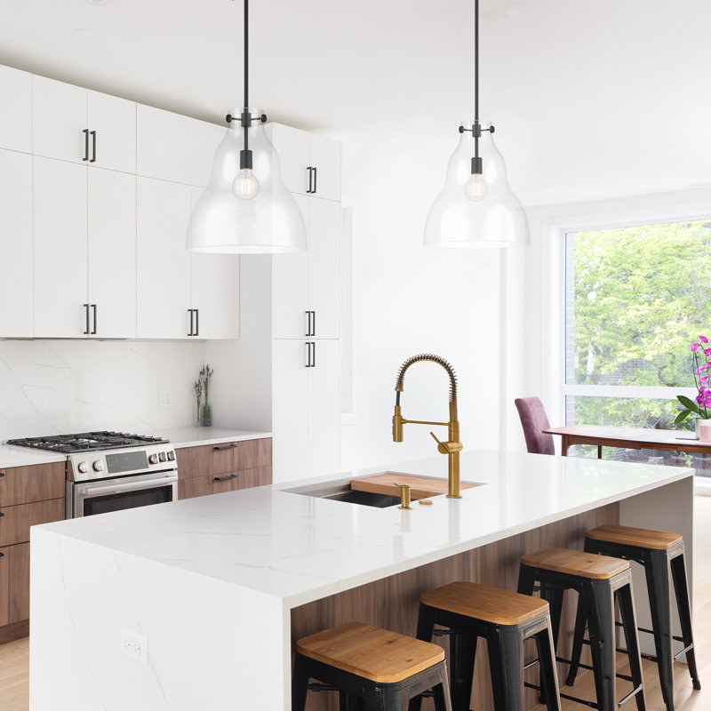Broemmel 1 - Light Matte Black Single Pendant