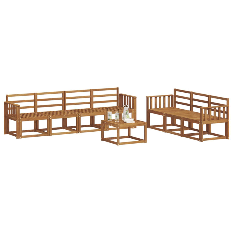  Outdoor Sofa Set Sectional Garden Furniture Terrace Seating Modern