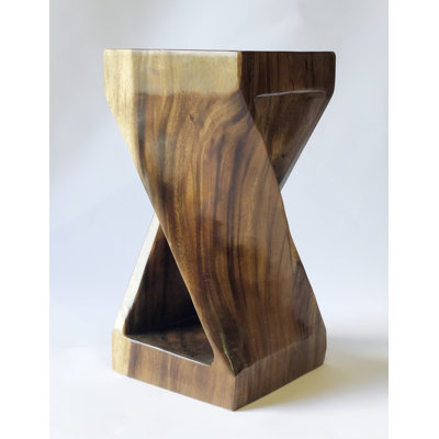 Cadiz Solid Wood Accent Stool by Foundry Select