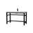 Raya 48'' Single Bathroom Vanity with Resin Top