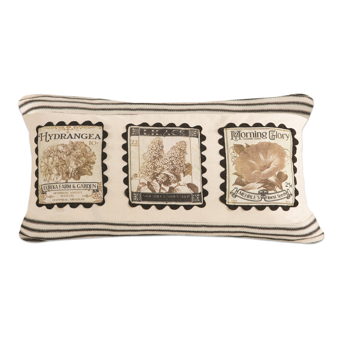 Rectangular Cotton Pillow Cover Heritage Lace