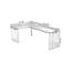 Bureau d'angle moderne et simple en forme de L noir-129294073-129294077