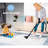 Stylish 2X8 Area Rug, Blue//, Non-Shedding, Stain For Bedroom, Living Room, Dining, Home Office Decor Blue// , Ideal Dining Use