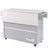Kitchen Island with Trash Can Storage Cabinet, Kitchen Cart with Drop Leaf, Spice Rack, Towel Rack and Drawer, Rolling Kitchen Island on Wheels with Adjustable Shelf, Grey-2059411533