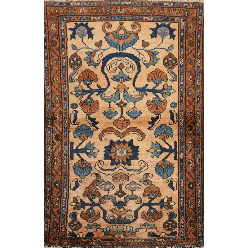 Tapis oriental rétro 3 x 4