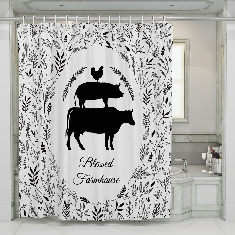 Boldt Shower Curtain, 70" x 72"