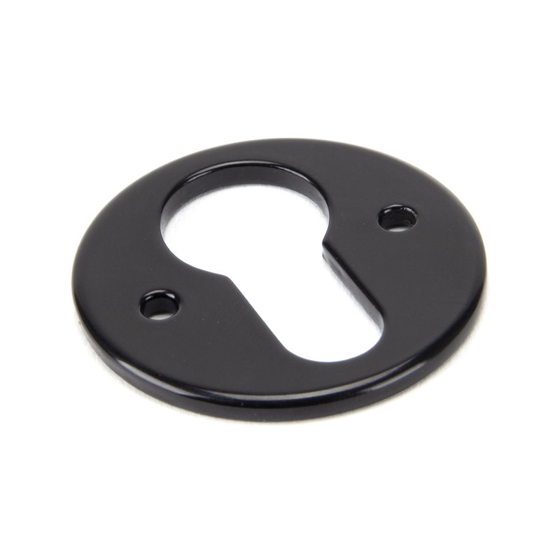 Regency Euro Escutcheon Rosette, Black