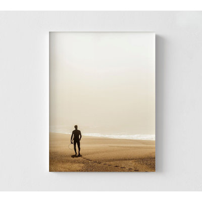 Looking For The Surf By Dieter Reichelt, Surfer Gift Idea, Tropical Surfboard Photography Print, Sunset Wall Art, Seaside Wall Decor