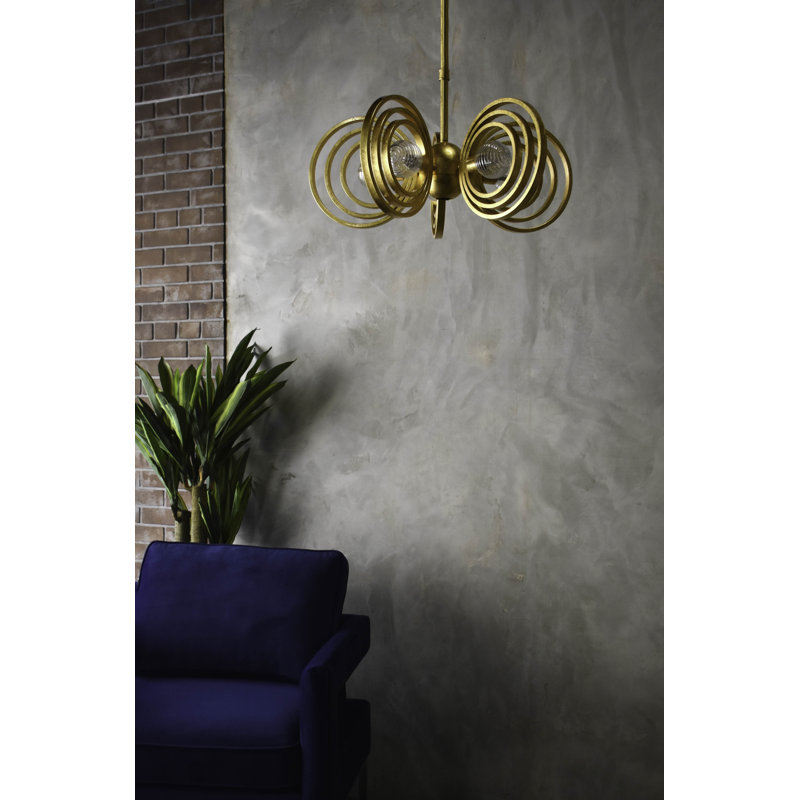 Frequency 6 - Light Chandelier, Gold