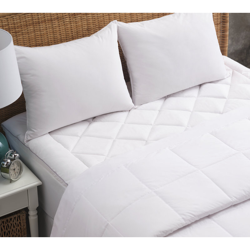 Oreiller moelleux en duvet synthétique Allergen Barrier, Roi