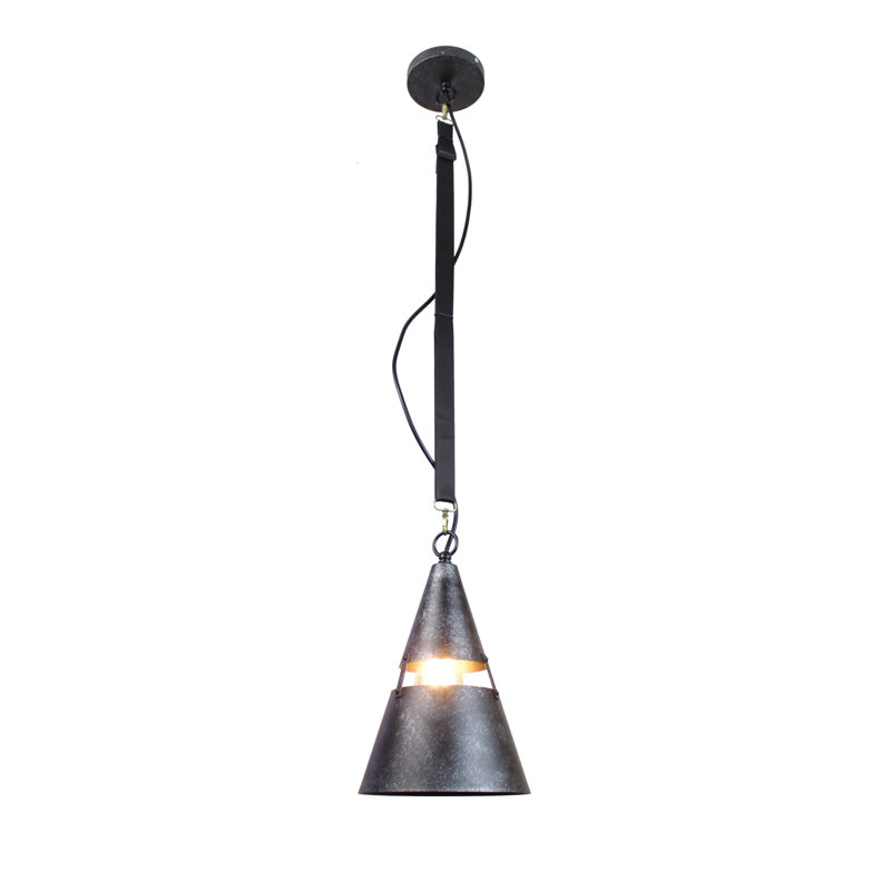 Renata 1 - Light Black Single Pendant