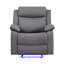 Fauteuil inclinable U6026 gris Pu 46a-998324440