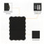 Décoration murale miroir en bois-1085815415