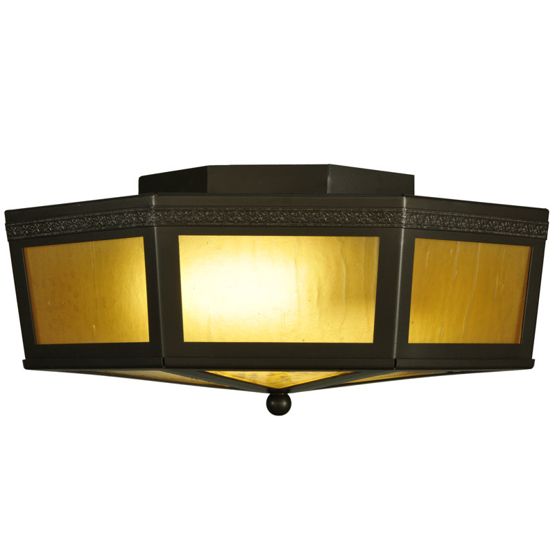 Glass Flush Mount