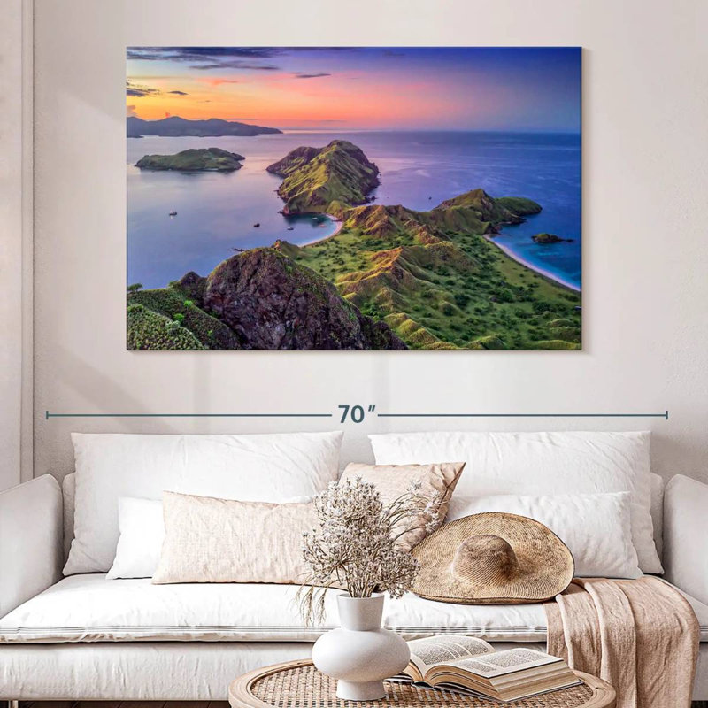 Gillard Komodo National Park Sunrise, 34" H x 51" W
