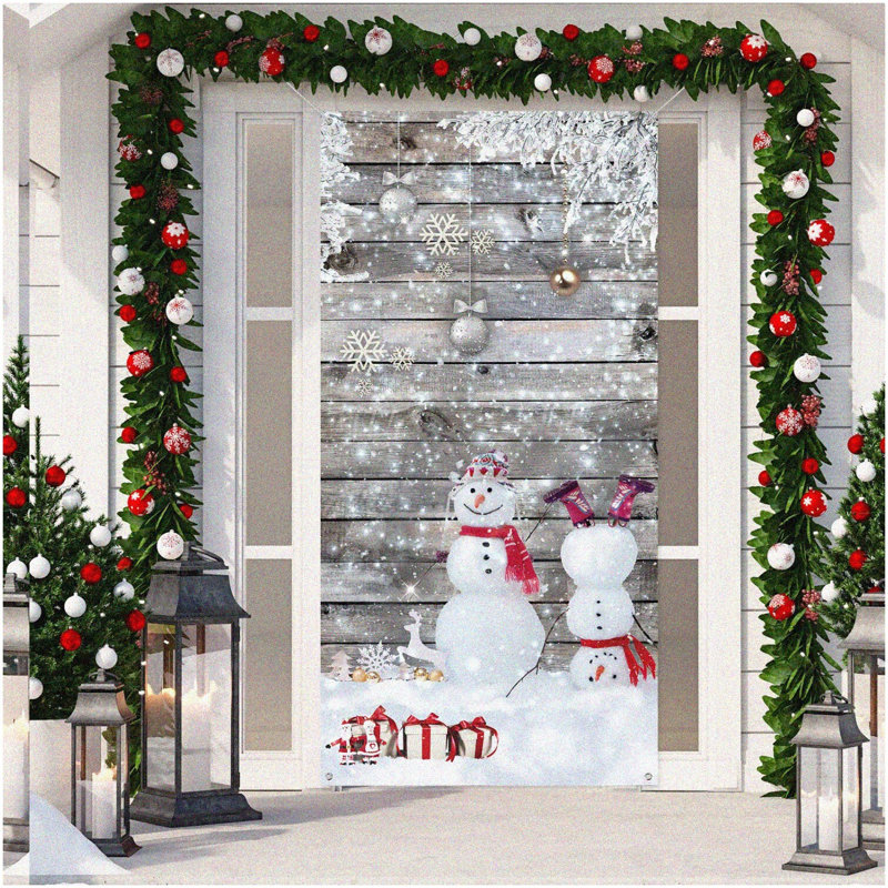Snowman Door Cover