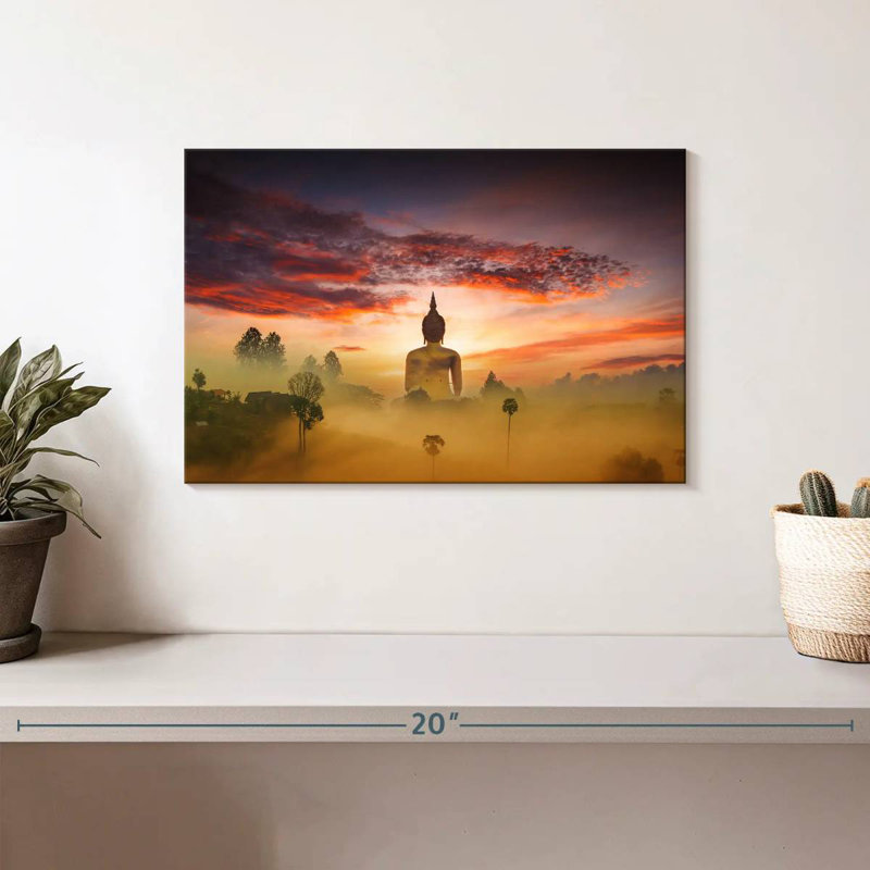  «Big Buddha At Sunrise», H 8 po x l 12 po