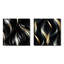 Connall - Ensemble de 2 collages carrés abstraits-101855749-101855748