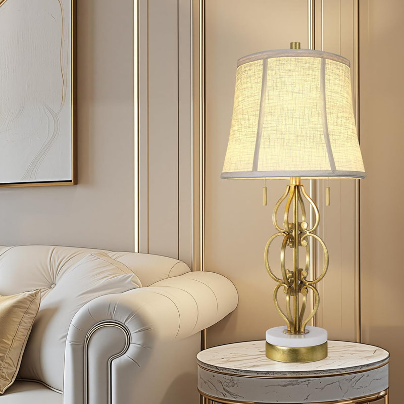 Wrought Iron Table Lamp