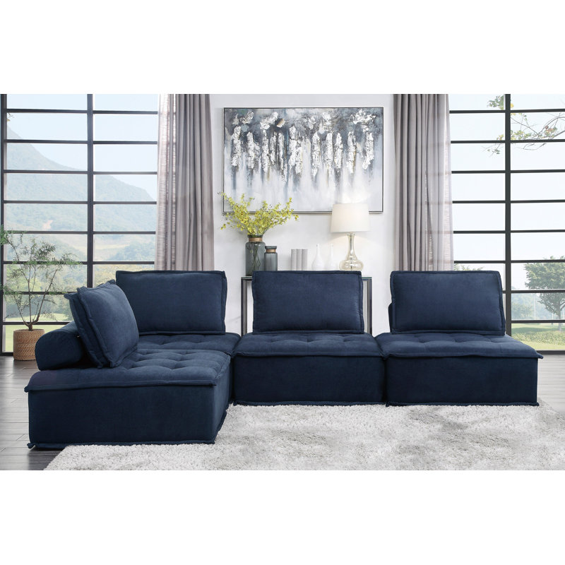 Arby Upholstered 126 " L-Shaped Sectional