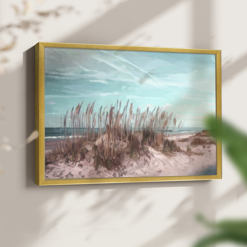 Dramatic Dunes III - Reproduction encadrée - Restickable, H 8 po x l 10 po