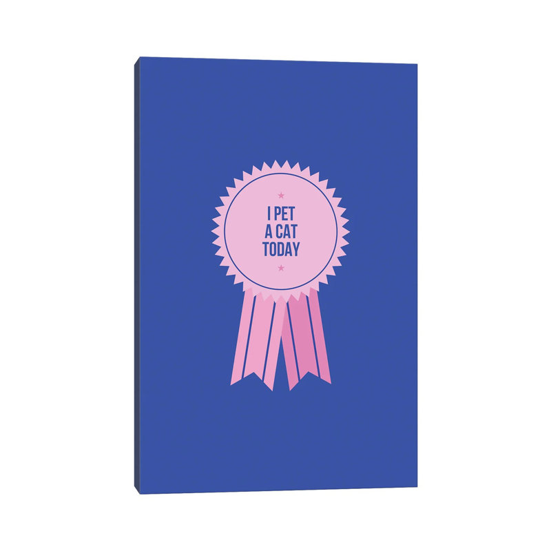 I Pet A Cat Today 1PC3, 30.48cm H x 20.32cm W x 1.91cm D