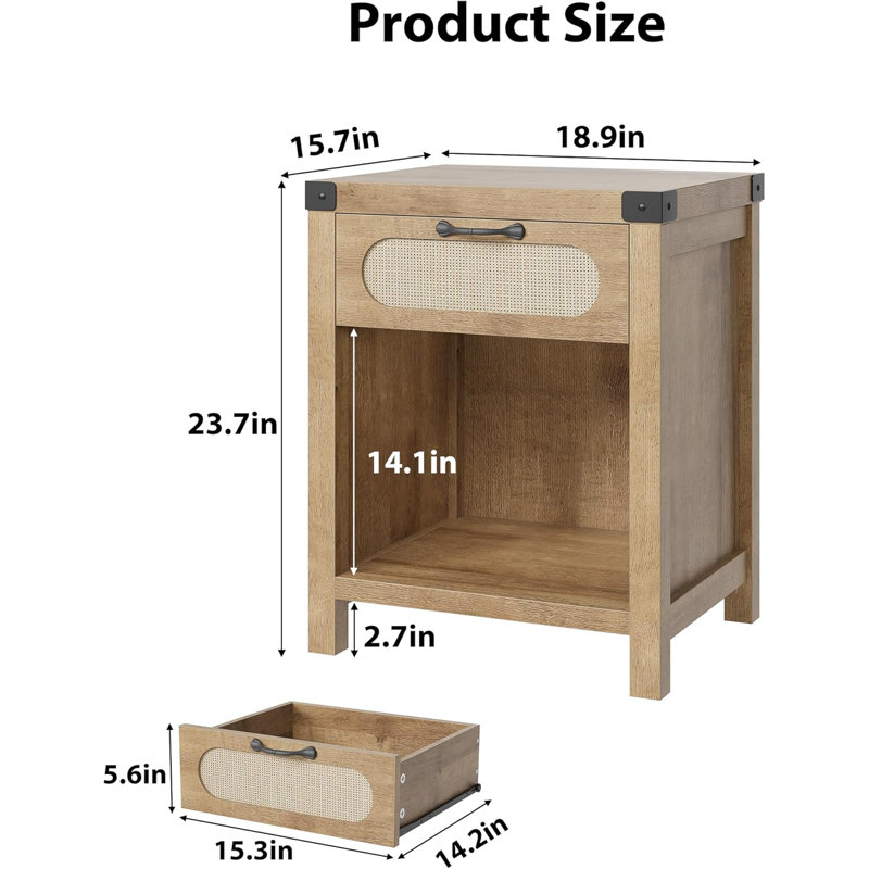 48cm W 1 - Drawer Chest of Drawers