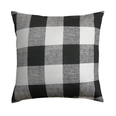 Linen Geometric Throw Pillow