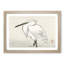 Snowy Egret by Kono Bairei - Picture Frame Painting Print-55725717-55725720