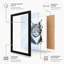 Fierce Stare Graphic Art - Print-392295293-392295294