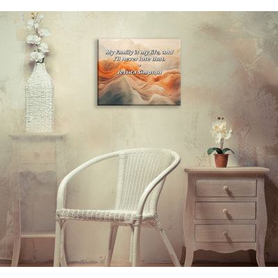 Astoria Grand Gallery Wrapped Canvas By Dean Acheson: "Always remember that the future comes one day