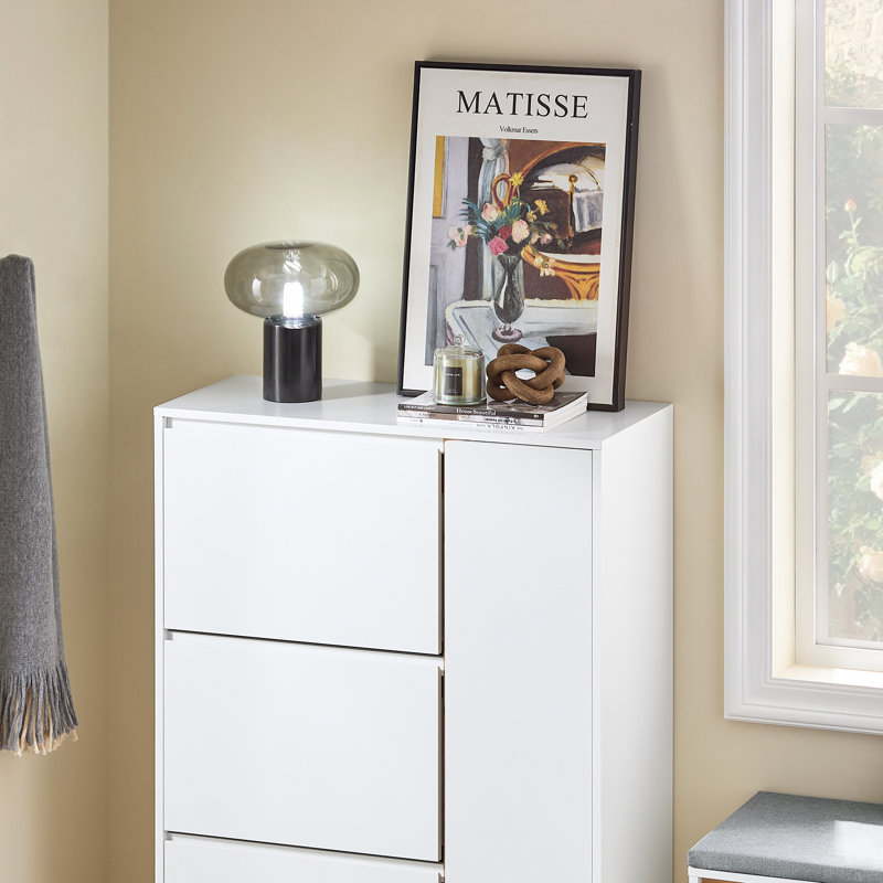 6 Pair Shoe Storage Cabinet