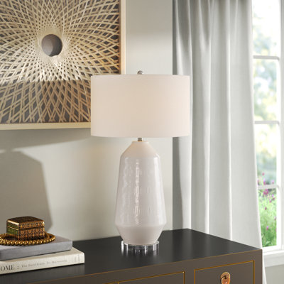 Lampe de table en cristal Lohan