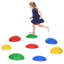 ZONEKIZ 8PCs Balance Stepping Stones w/ Non-Slip Mats for Ages 3-8 Years