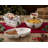 Spode Christmas Tree Figural Sleigh, 7.5" Dolomite Decorative Holiday Sleigh for Christmas Table Decor, Candy Holder, Snack Dish - Holiday Serveware & Festive Decorations