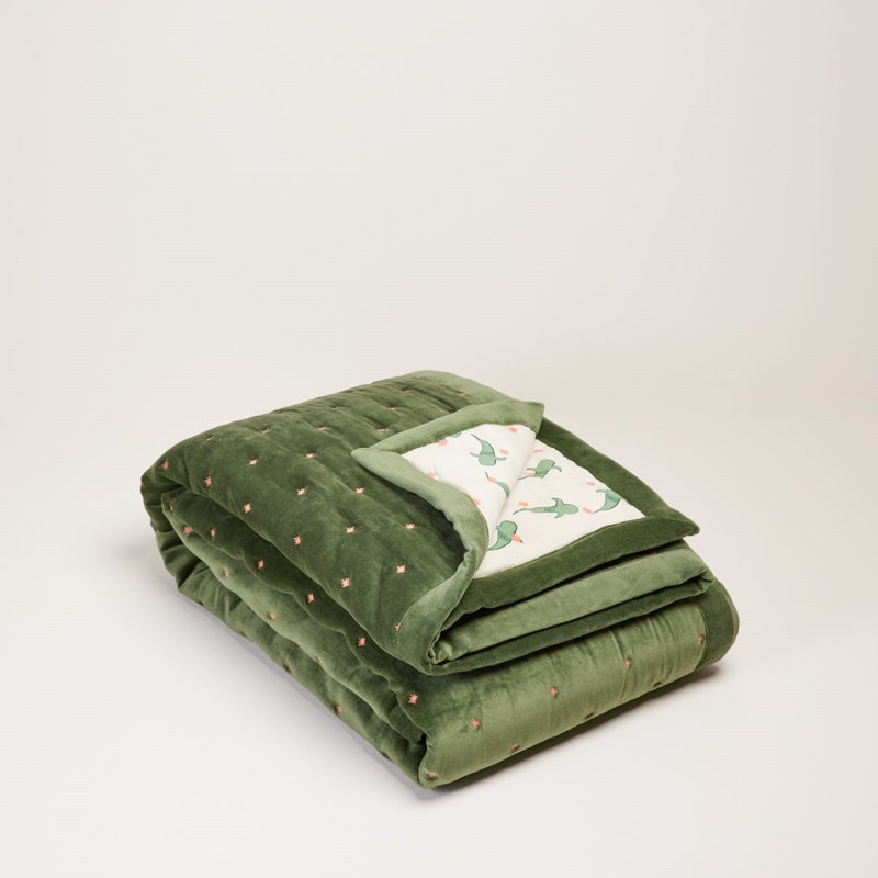 Throw Blanket, Green