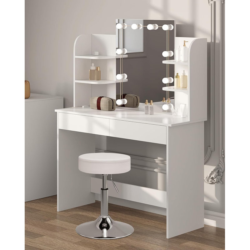 Najira Dressing Table with Mirror