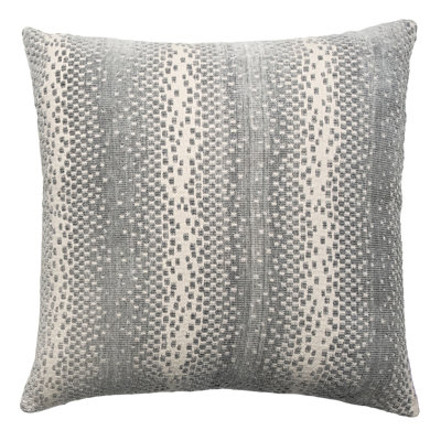 Staccato Square Woven Jacquard Pillow