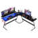 Jurgensen 55 inch Reversible L-Shaped Gaming Computer Desk with Monitor Stand Home Office Corner Desk