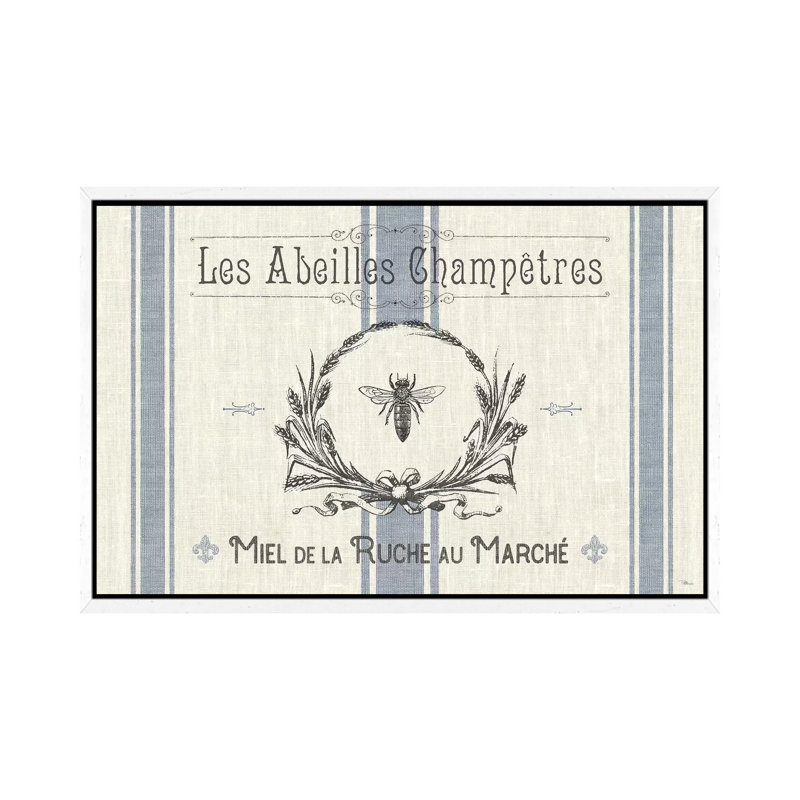 French Farmhouse I - Print on Canvas, 66.04 cm H x 45.72 cm W, White Framed