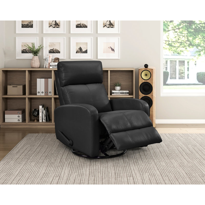 Fauteuil inclinable et pivotant, noir