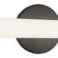 Tectra 24-in Black dimmable LED Wall Sconce-1952623457