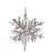 Frosted 3D Branch Snowflake Ornament